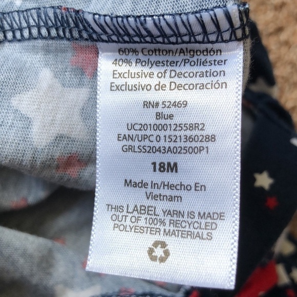 Fourth Of July/Patriotic 18 Months Outfits Bundle - Picture 6 of 12